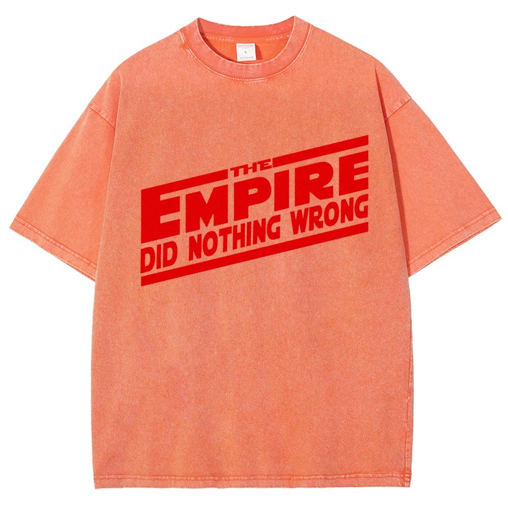 The Empire Did Nothing Wrong Vintage Distressed T-shirt