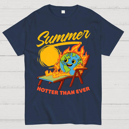 Summer Burn Earth Geek T-Shirt
