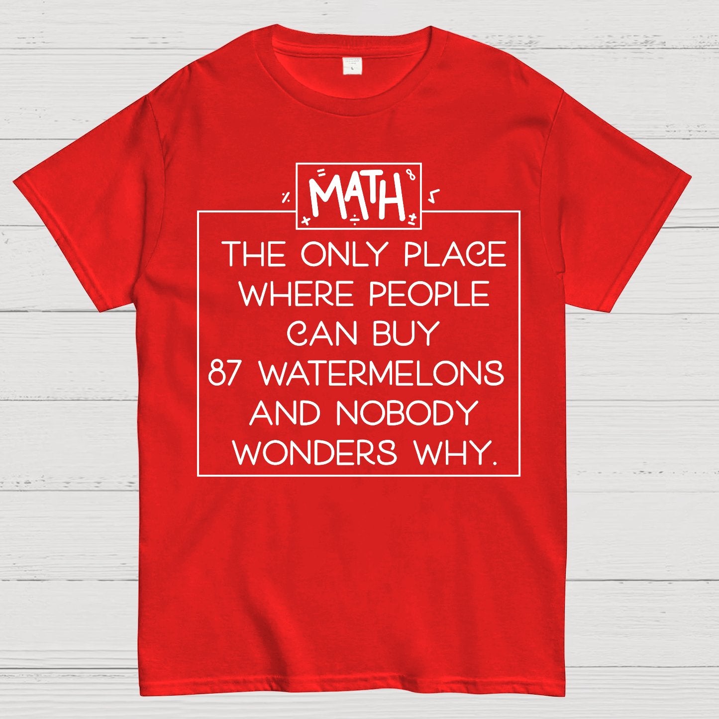 Mathematics - Interesting Sayings Geek T-Shirt