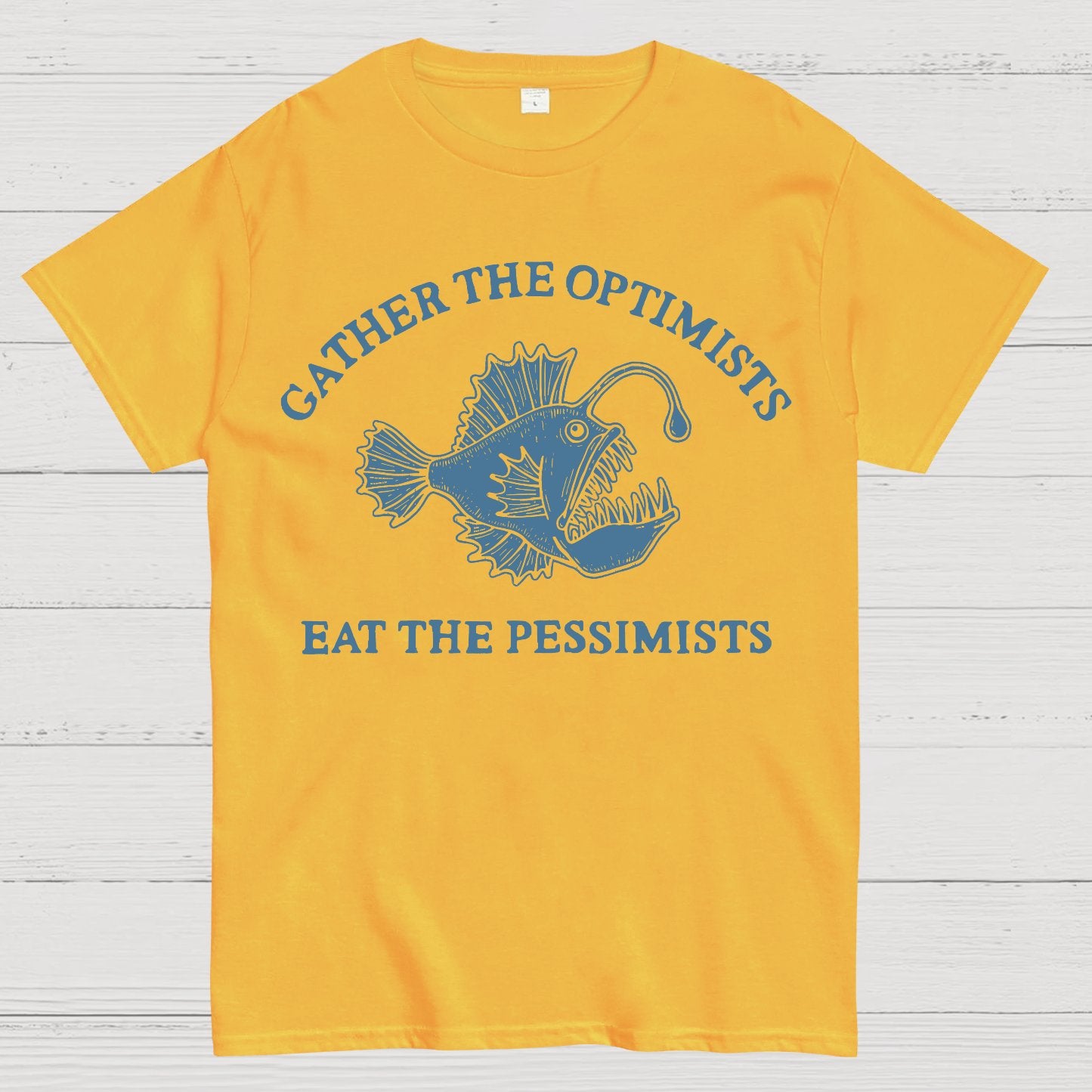 Gather Angler Fish Geek T-Shirt