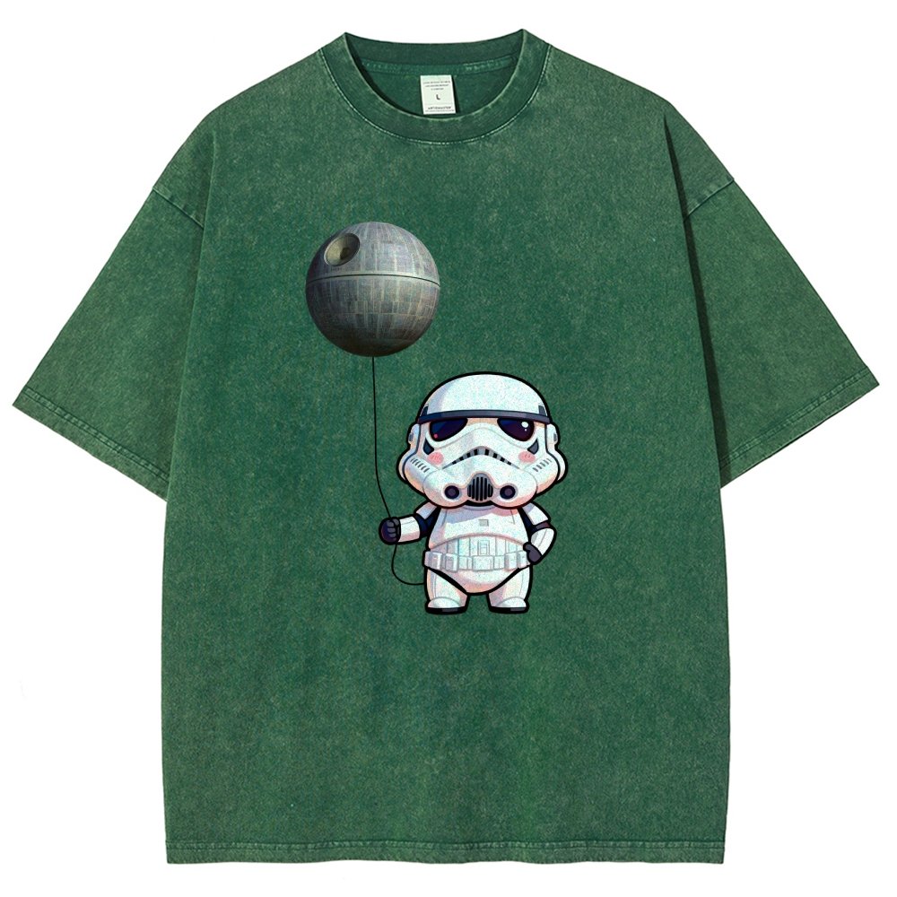 Soldiers playing with balloons Vintage Distressed T-shirt