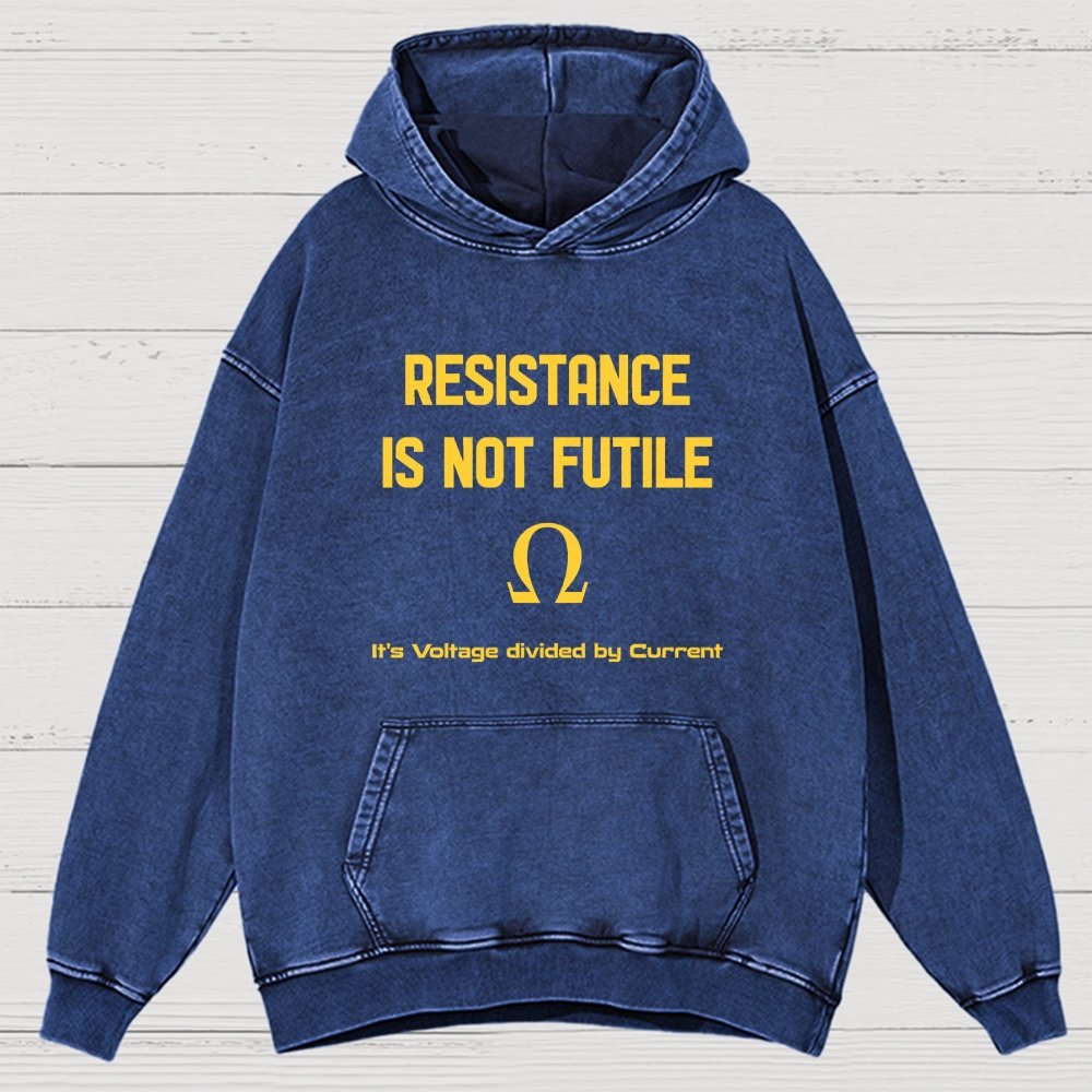 Opposition Is Pointless Vintage Distressed Hoodie