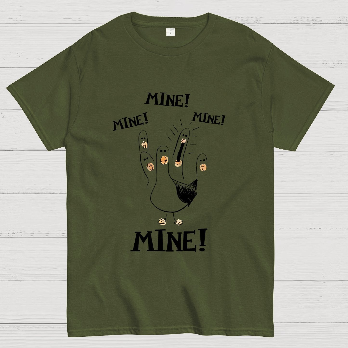 Mine! Mine! Mine! funny Nerdy T-Shirt