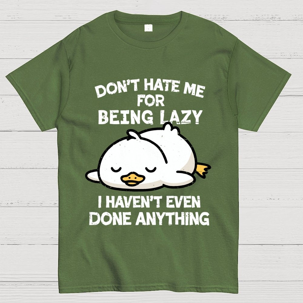 Duck Done Nothing Geek T-Shirt