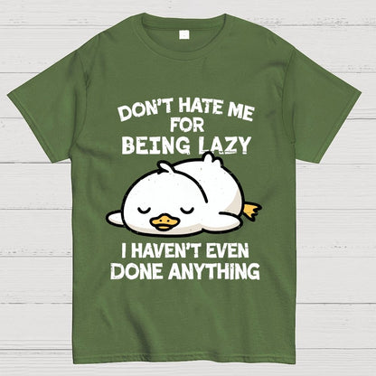 Duck Done Nothing Geek T-Shirt