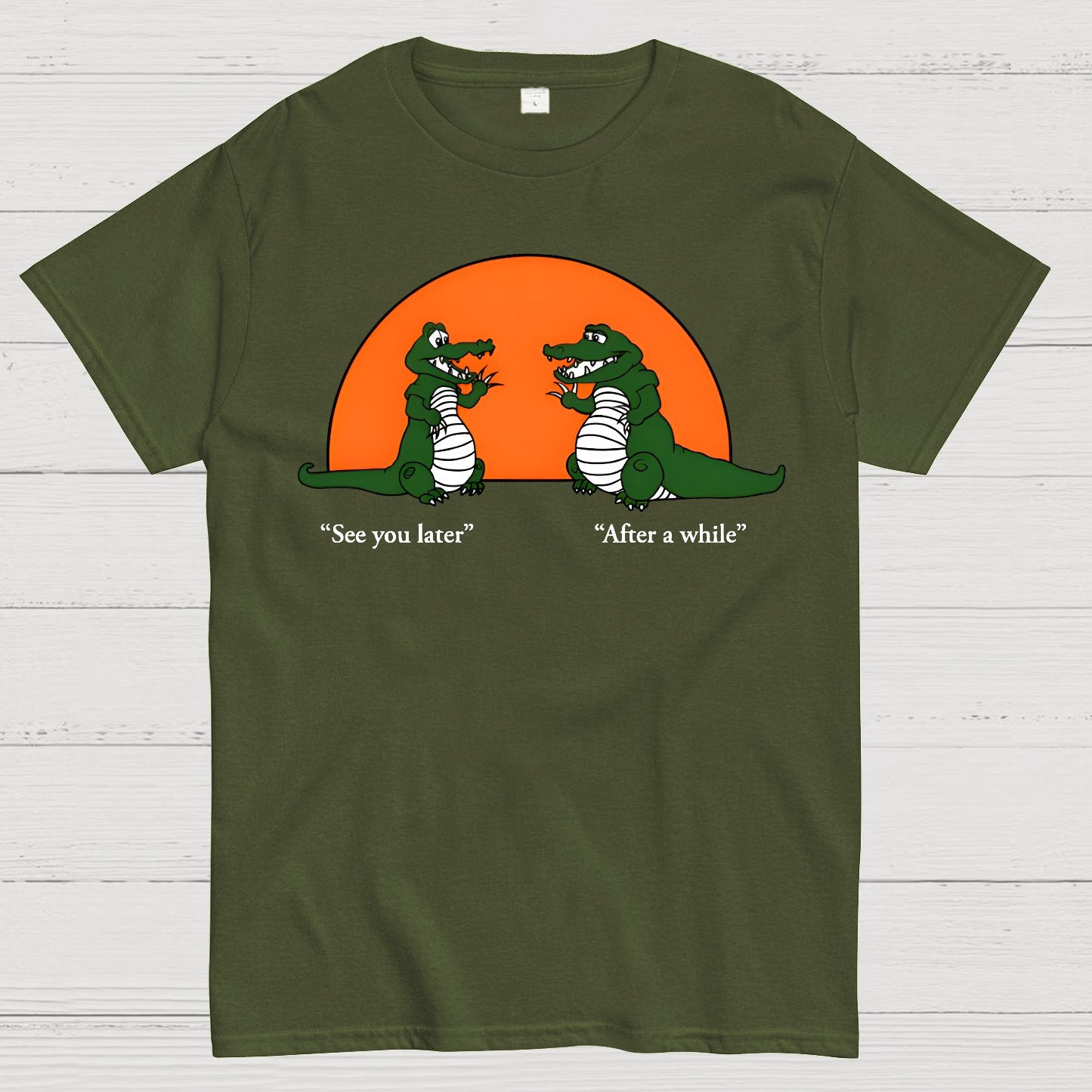 See You Later Alligator Geek T-Shirt