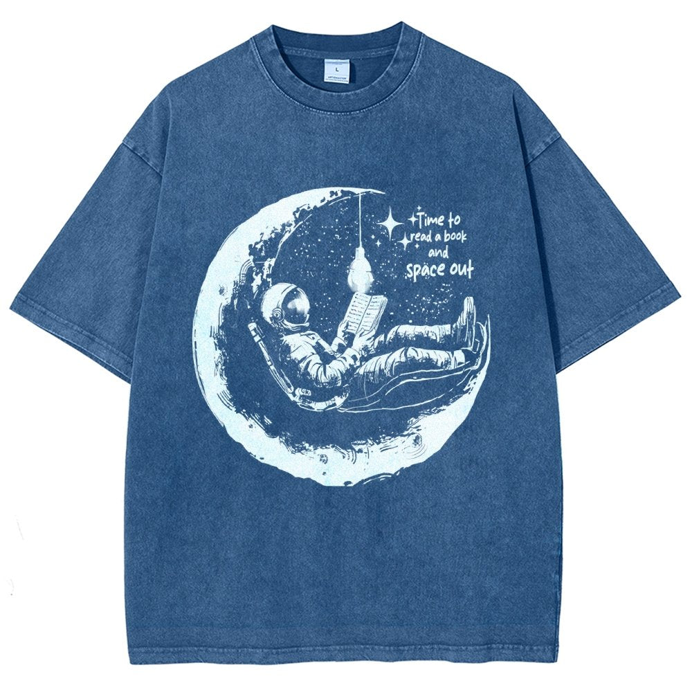 Time to read a book Vintage Distressed T-shirt
