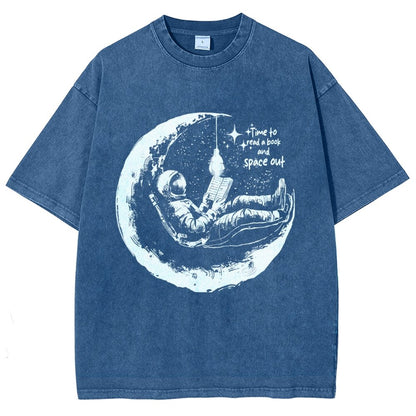 Time to read a book Vintage Distressed T-shirt
