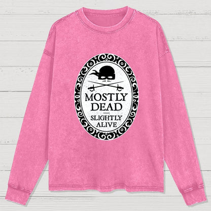 Mostly Dead Washed Long Sleeve Tee