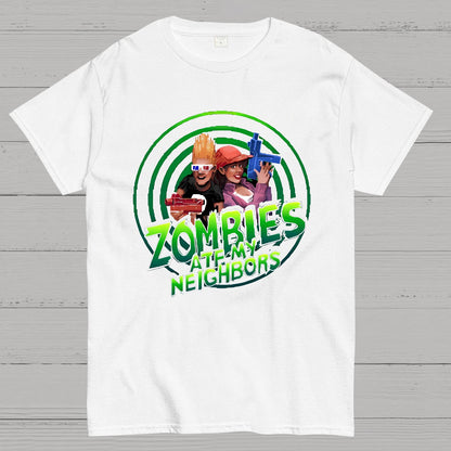 Zombie Are Me Neighbors Hunters Nerdy T-Shirt