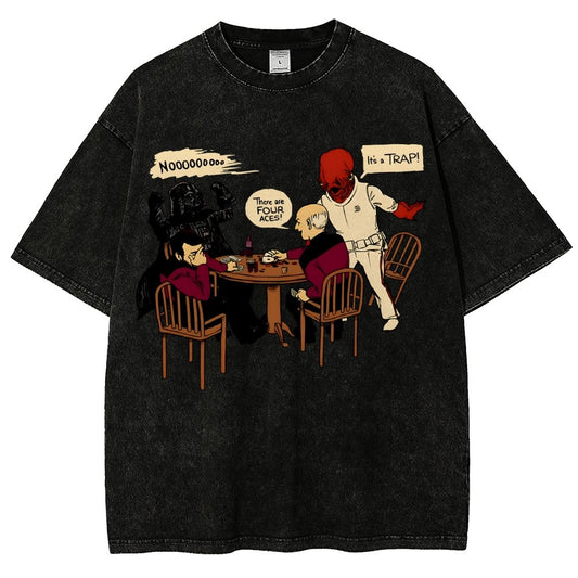 Poker Game Vintage Distressed T-shirt