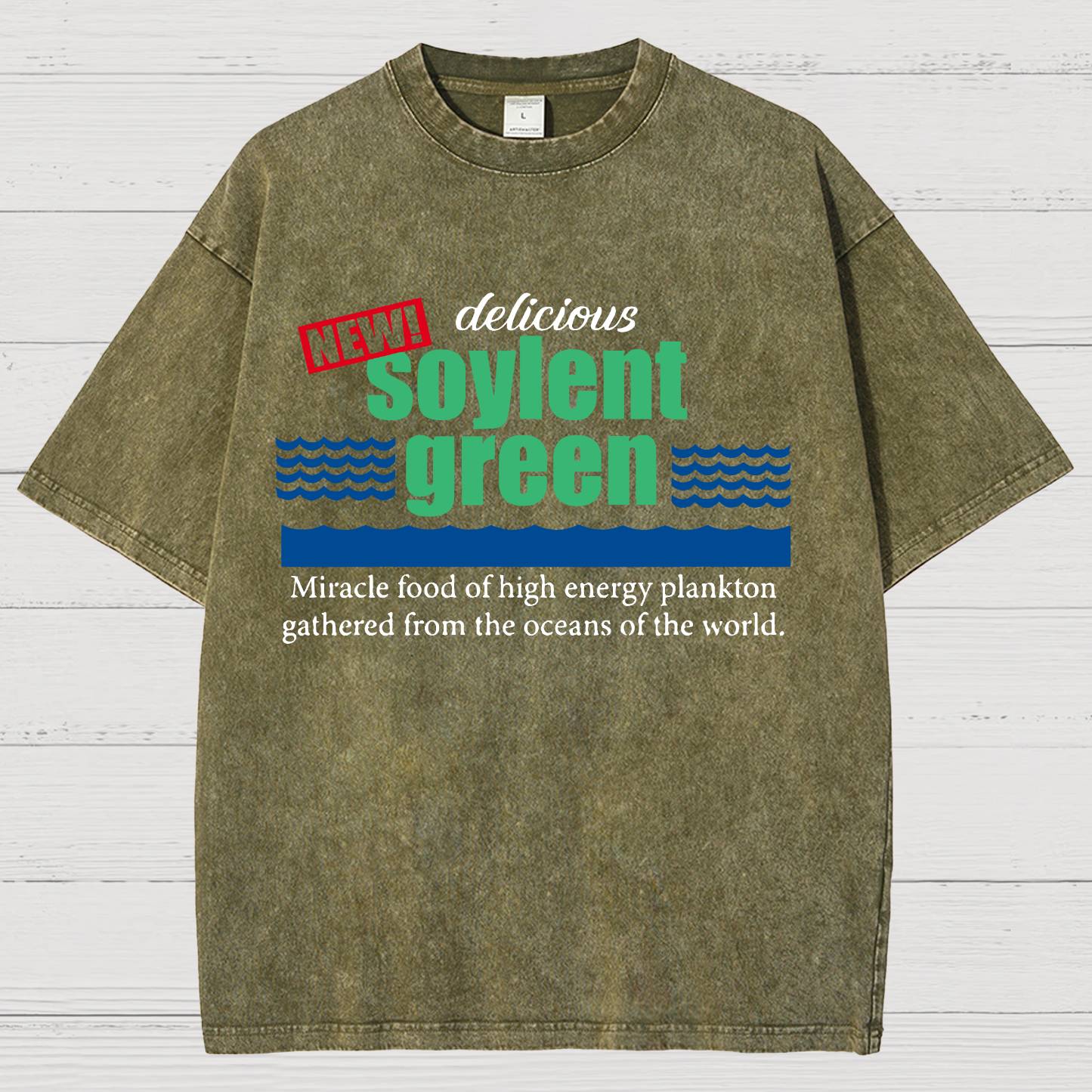 Delicious Soylent Green! Vintage Distressed T-shirt