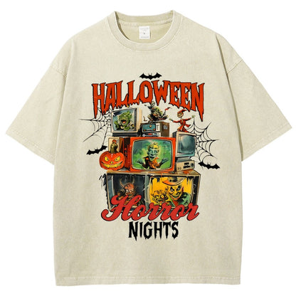 Halloween Horror Nights Vintage Distressed T-shirt