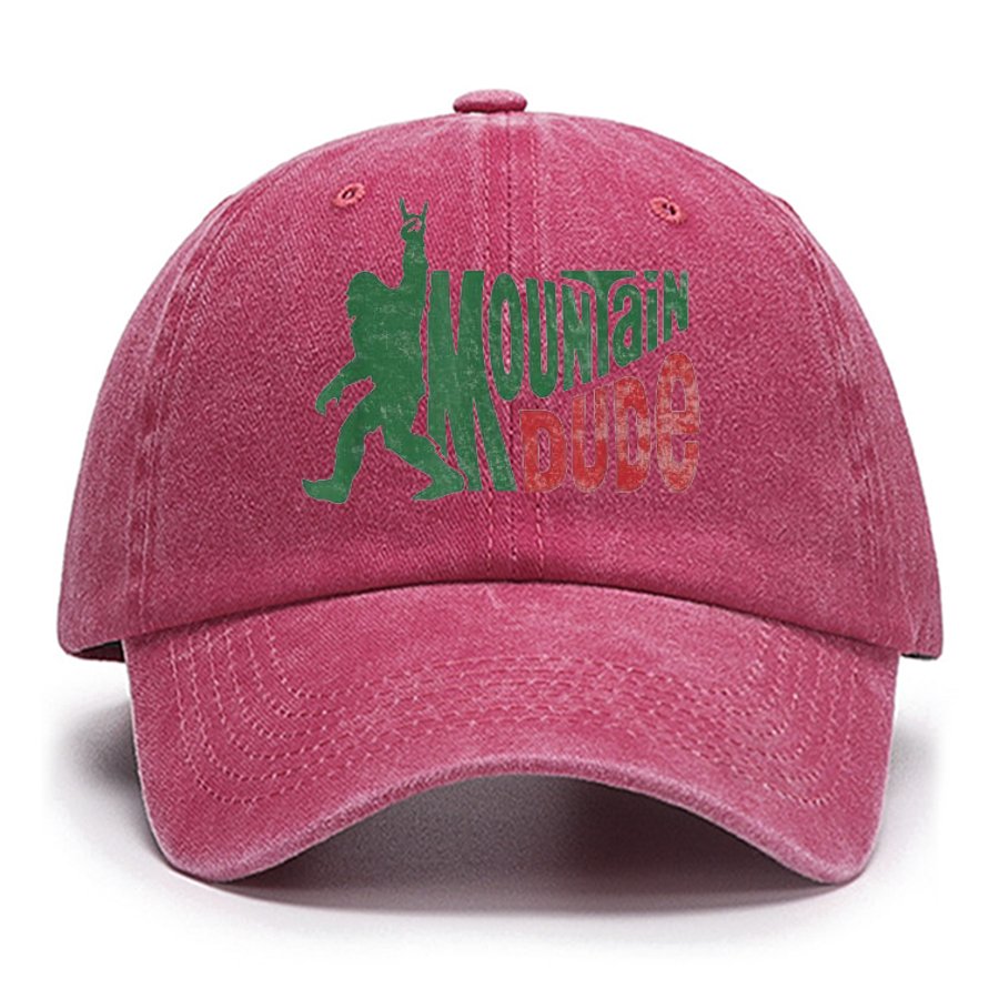 Mountain Dude Cotton Hat