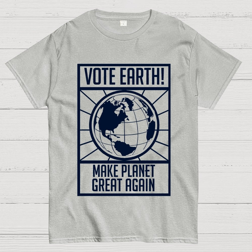 Vote Earth Unisex Geek T-Shirt
