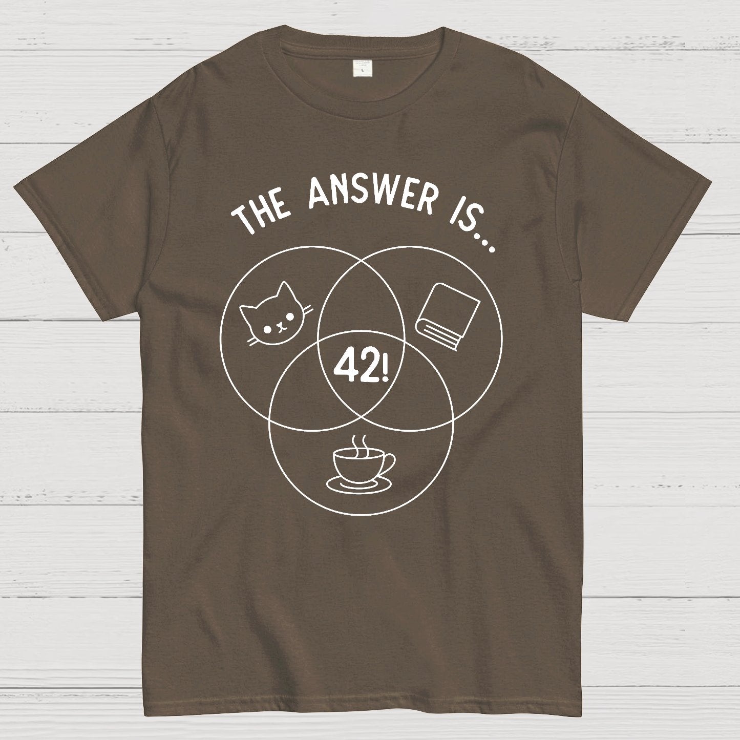 42 Cats Geek T-Shirt
