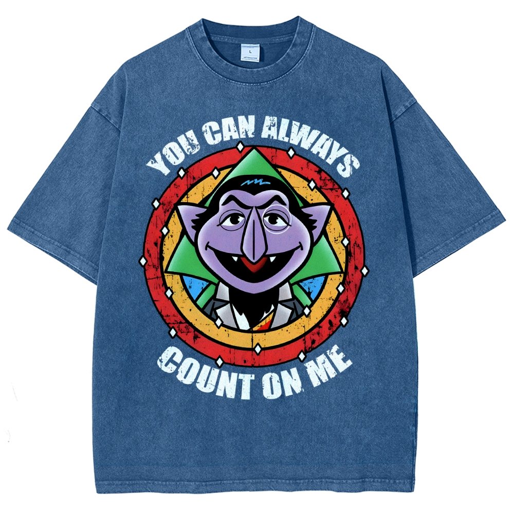 Count On Me Vintage Distressed T-shirt