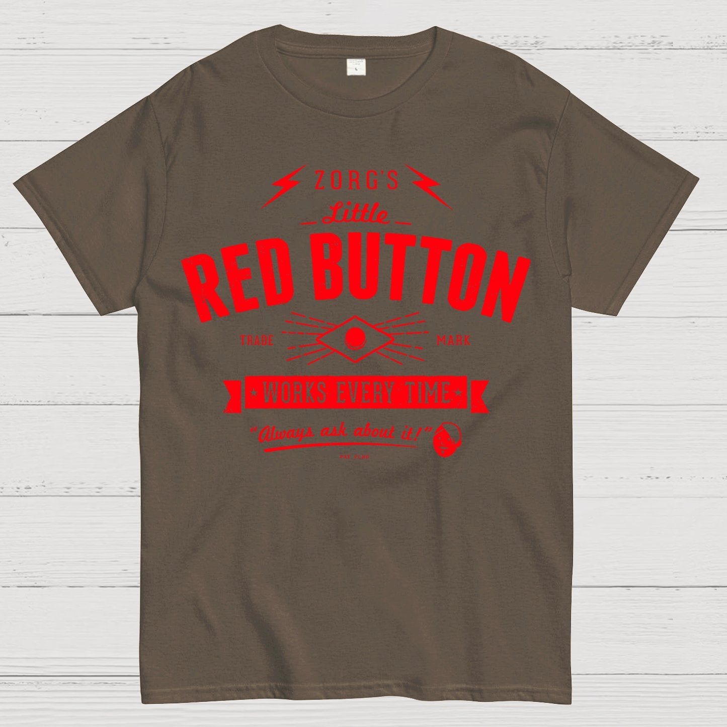 Little Red Button Geek T-Shirt