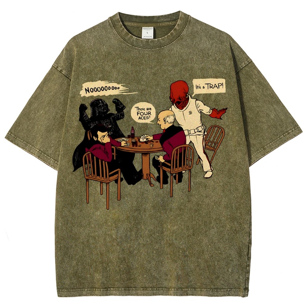 Poker Game Vintage Distressed T-shirt
