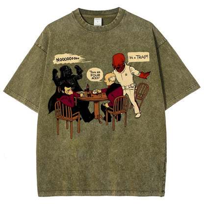 Poker Game Vintage Distressed T-shirt