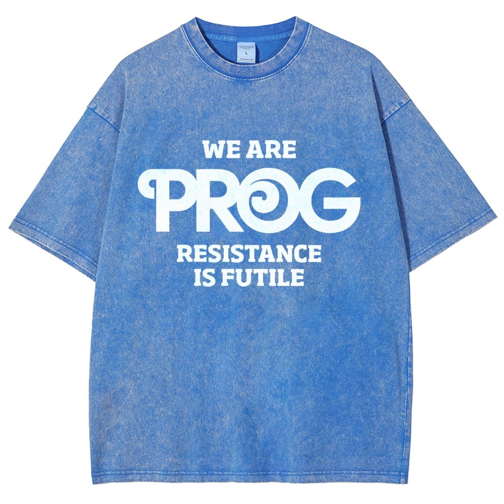 We Are Persistence Is Futile  Vintage Distressed T-shirt