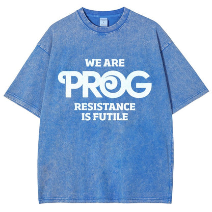 We Are Persistence Is Futile  Vintage Distressed T-shirt
