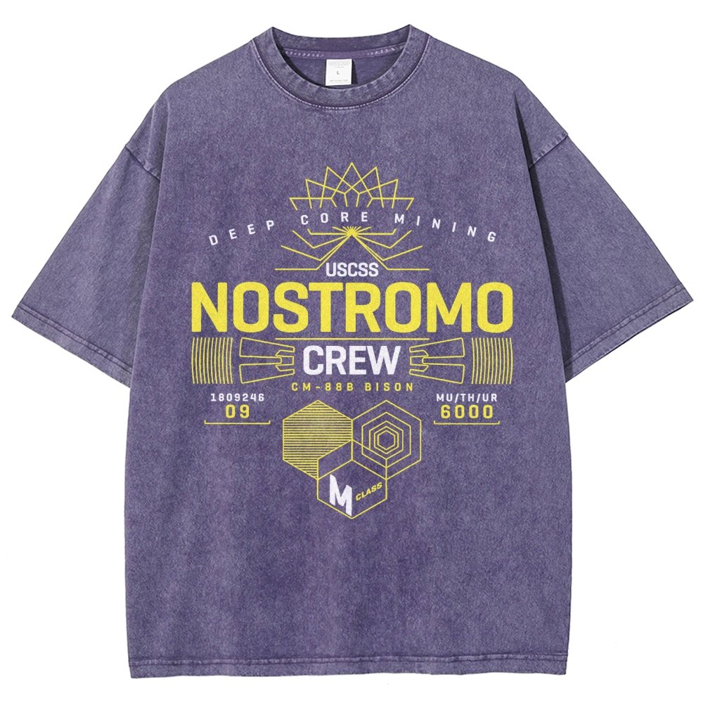 Nostromo Crew Vintage Distressed T-shirt