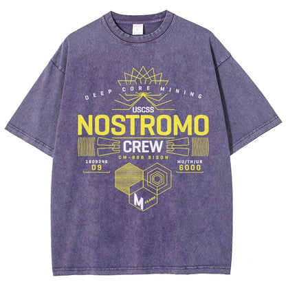 Nostromo Crew Vintage Distressed T-shirt