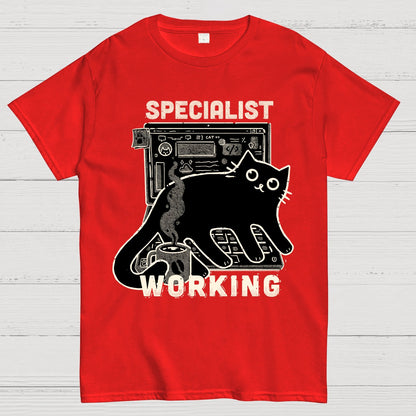 Specialist Working Geek T-Shirt