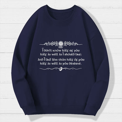 111th Birthday Geek Cotton Sweatshirt