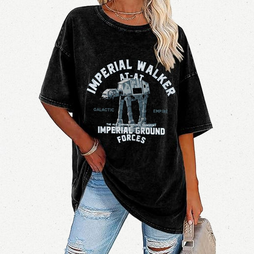 Ground Forces Vintage Distressed T-shirt