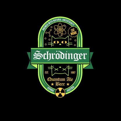 Schrodinger Quantum Ale Beer Geek T-Shirt