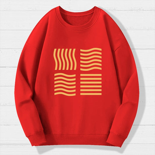 Elemental Stones Geek Cotton Sweatshirt