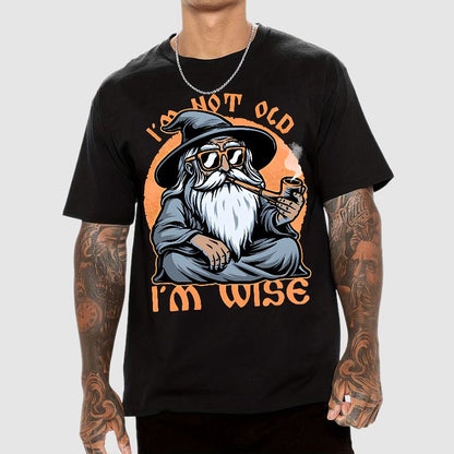 Wise Old Wizard Geek T-Shirt