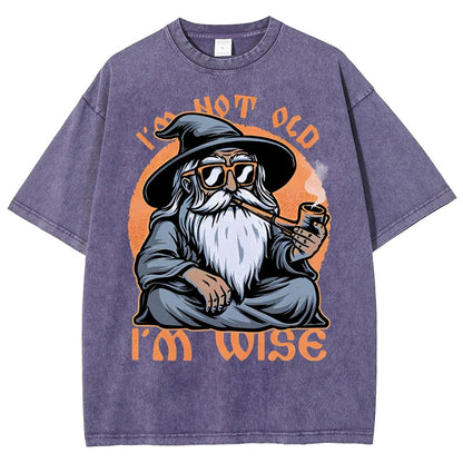 Wise Old Wizard Vintage Distressed T-shirt