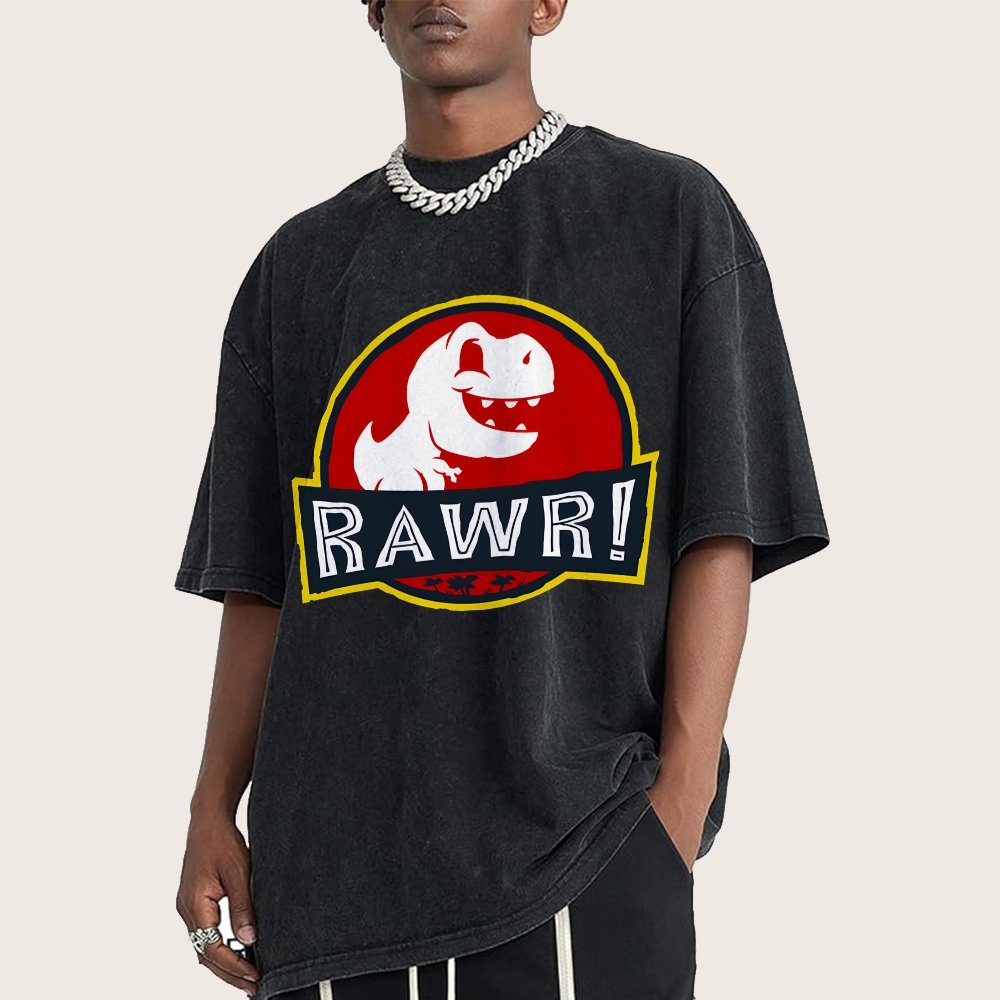 RAWR! Vintage Distressed T-shirt