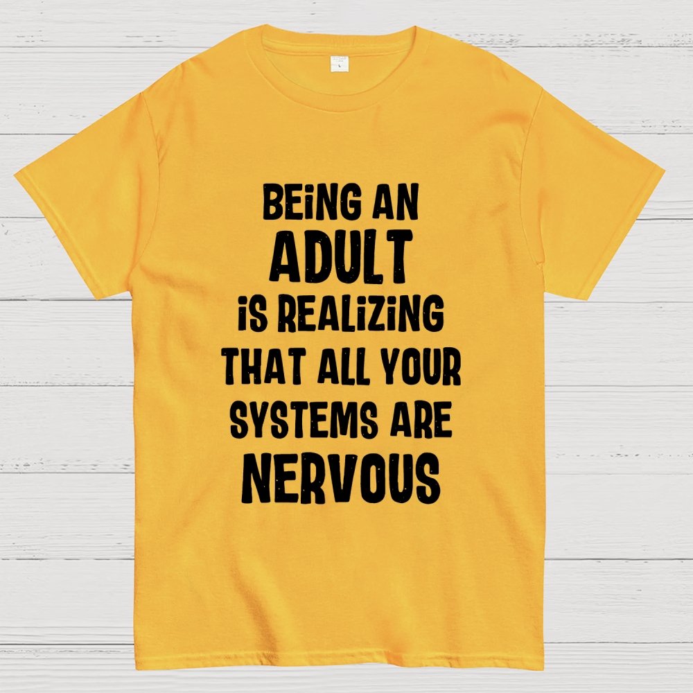 Being An Adult Geek T-Shirt