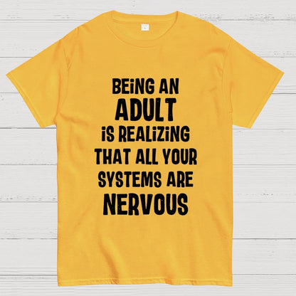 Being An Adult Geek T-Shirt