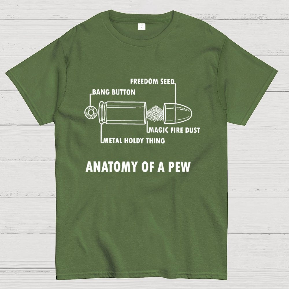 Anatomy Of A Pew Geek T-Shirt