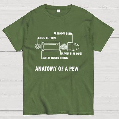 Anatomy Of A Pew Geek T-Shirt