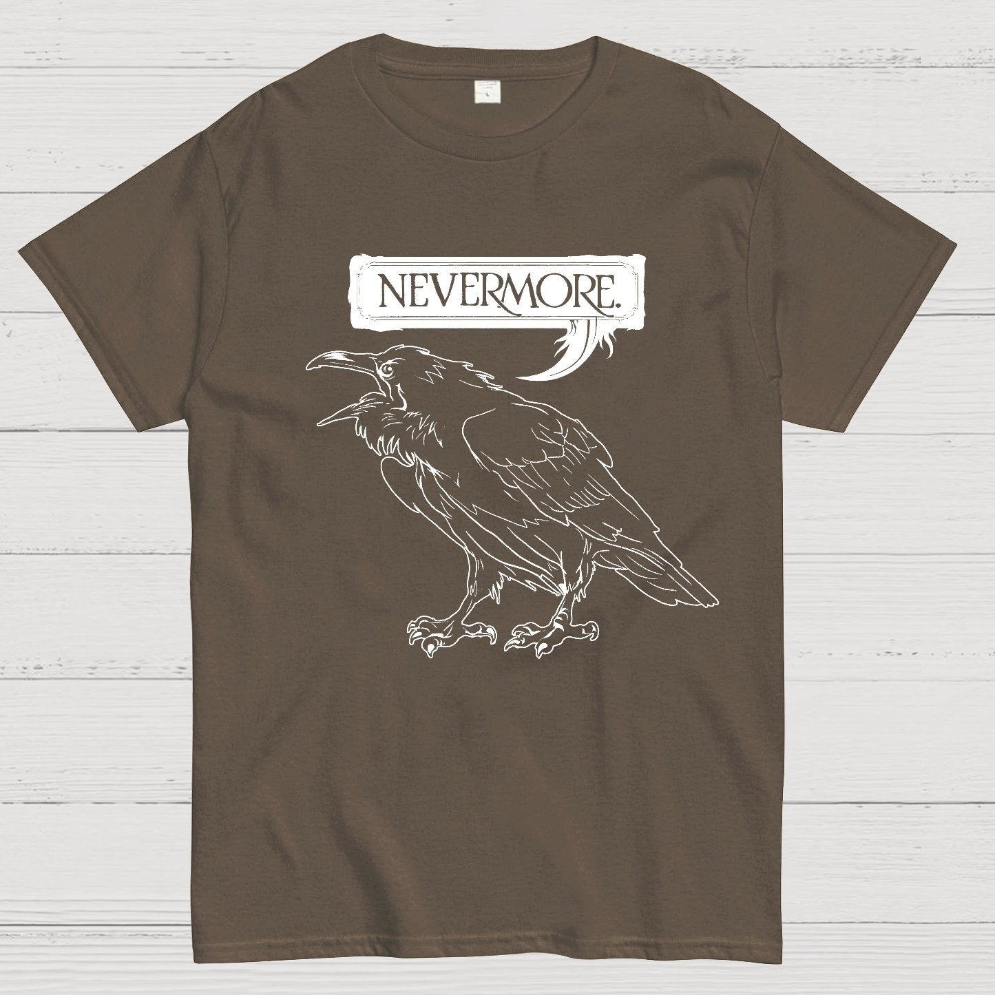 Nevermore Raven Geek T-Shirt