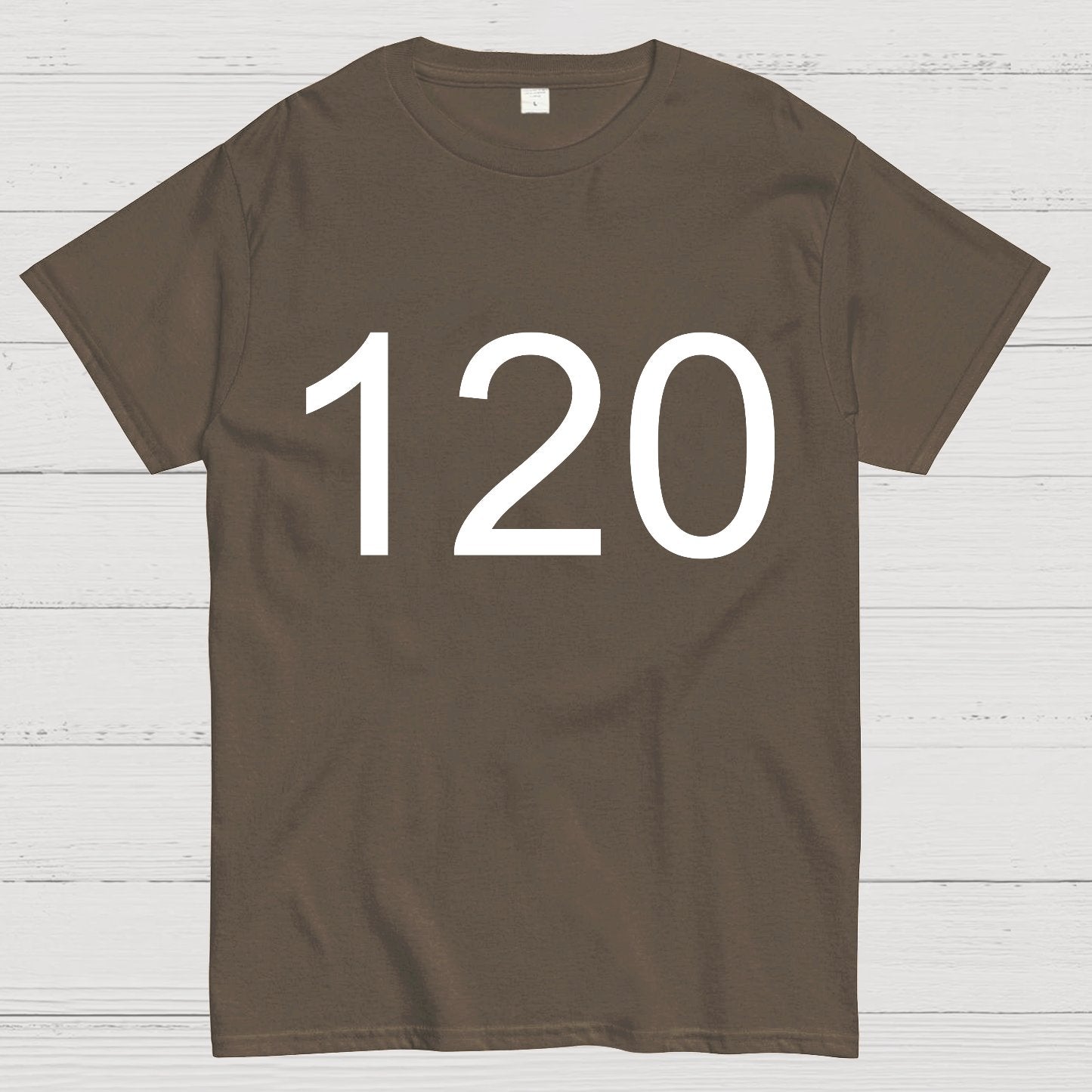Number 120 Game Movie Geek T-Shirt