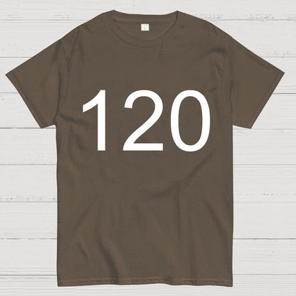 Number 120 Game Movie Geek T-Shirt