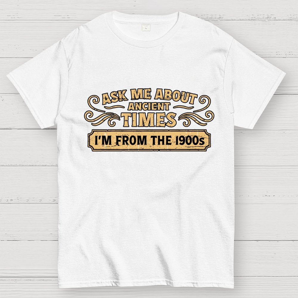 Ask Me About Ancient Times Geek T-Shirt