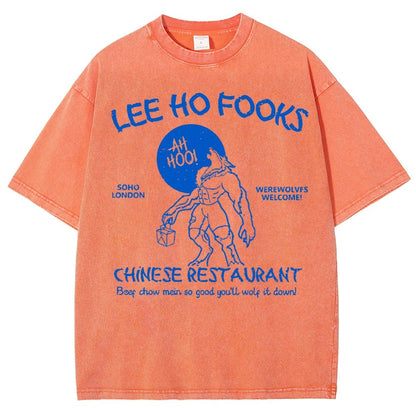 Lee Ho Fooks Chinese Restaurant Vintage Distressed T-shirt