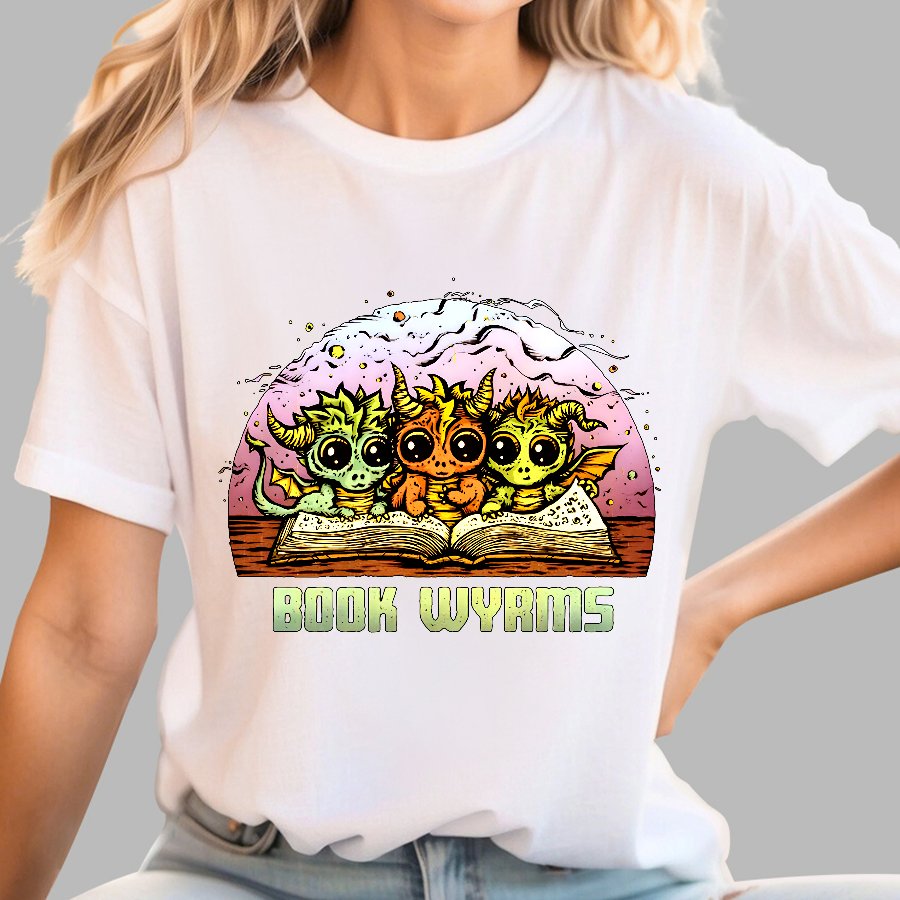 Book Dragon Geek T-Shirt