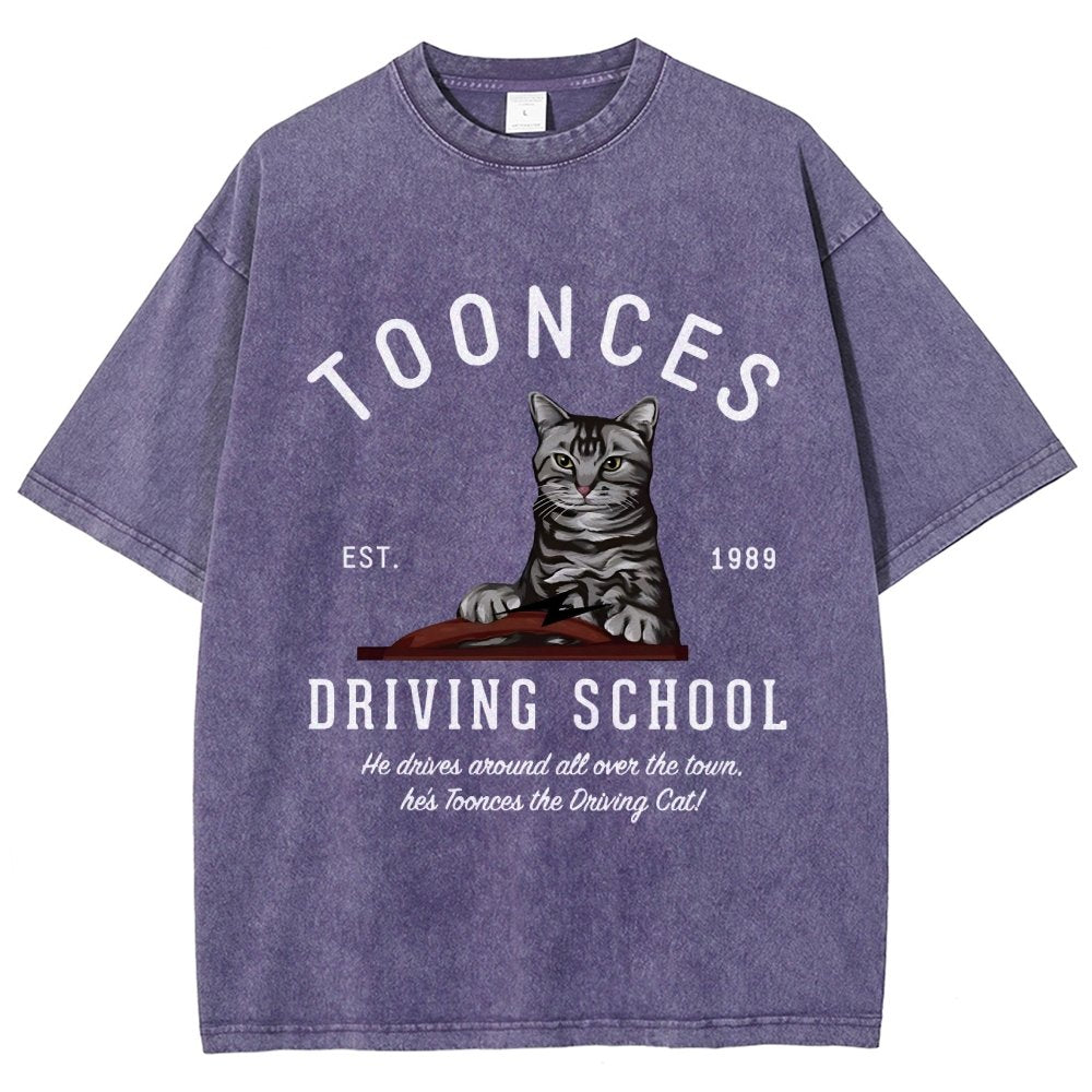 Speedy Driver School - Est. 1989 Vintage Distressed T-shirt