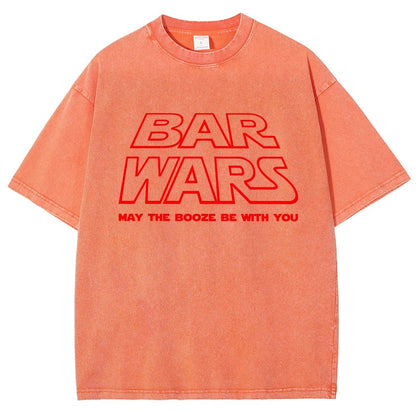 May The Booze Be With You Vintage Distressed T-shirt