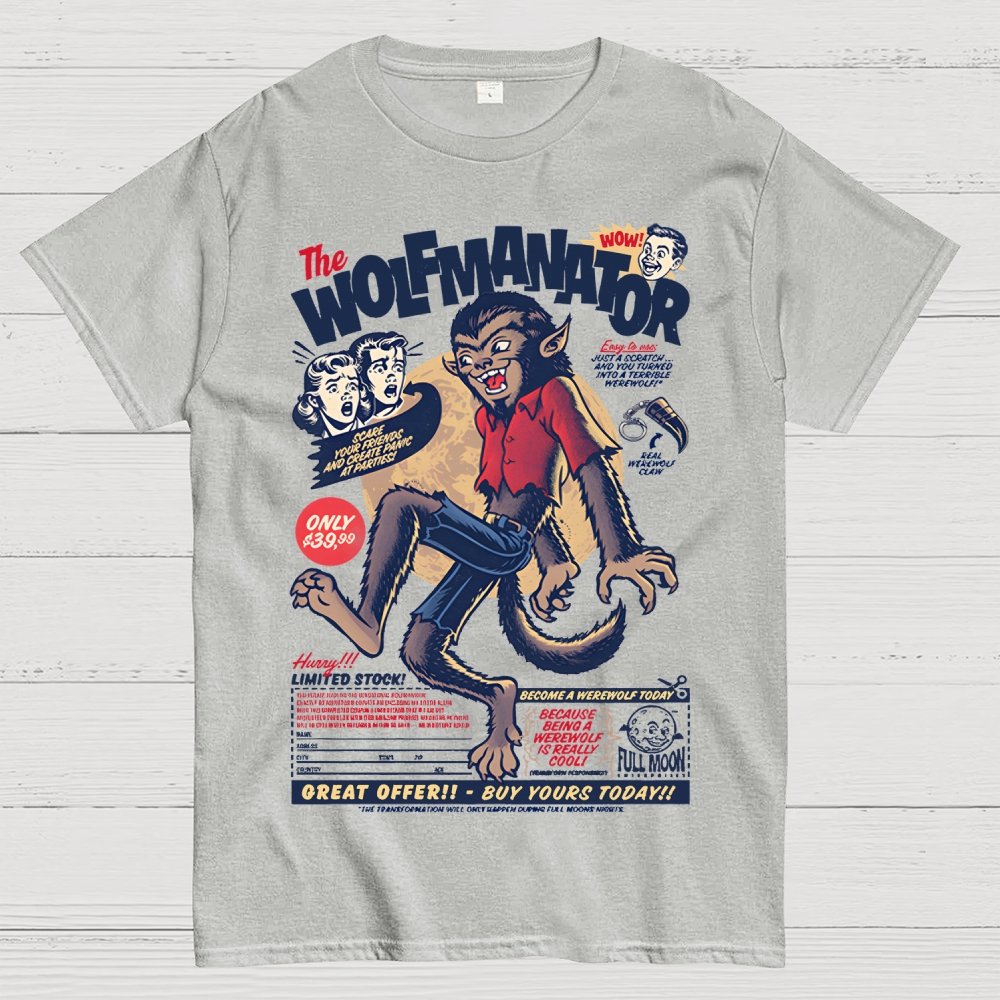 Wolfmanator Geek T-Shirt