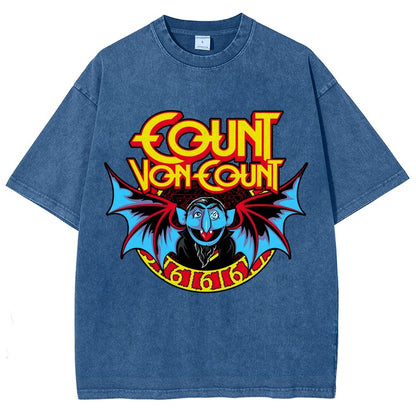 THE COUNT Vintage Distressed T-shirt